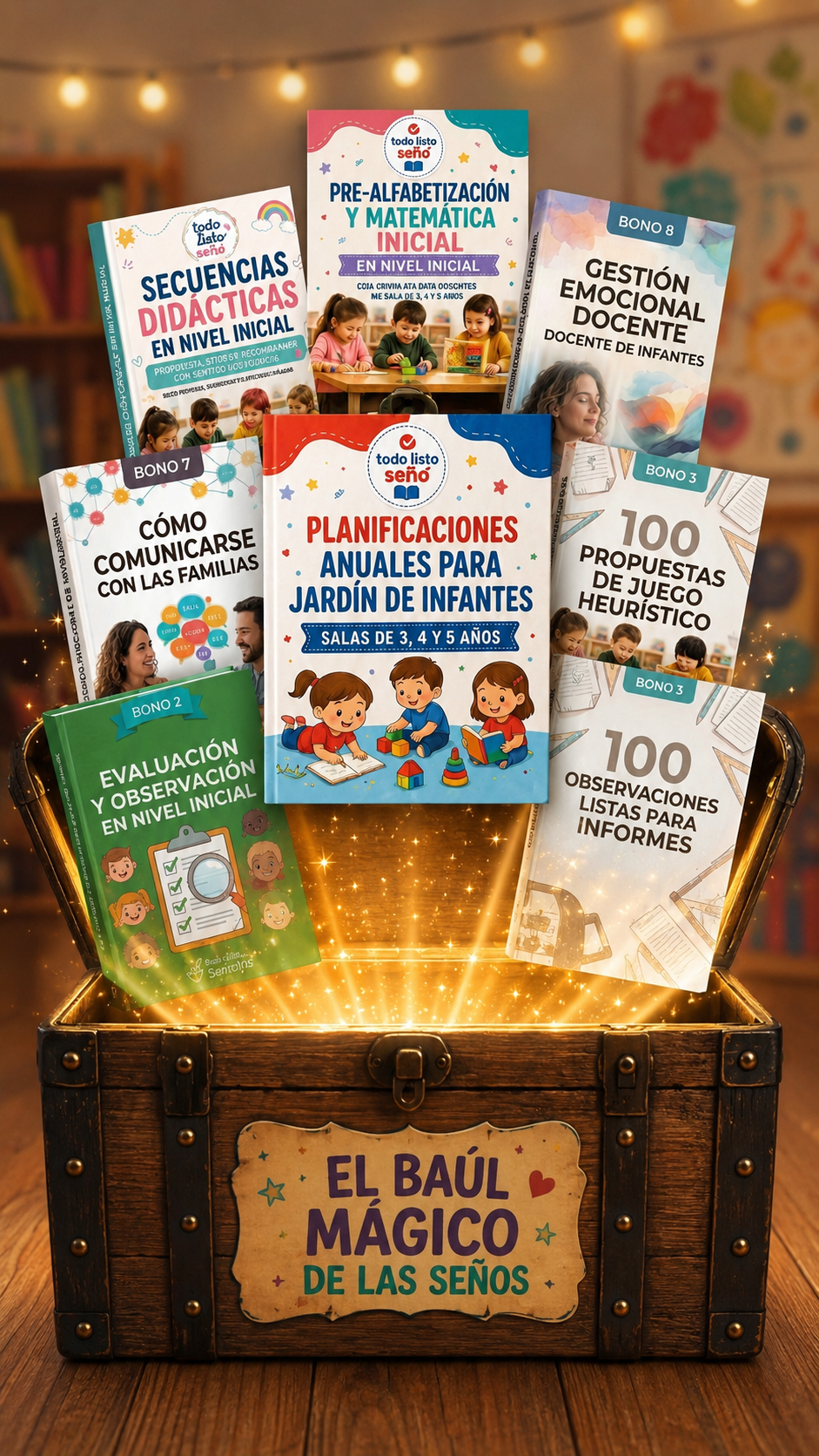 Planificaciones Anuales para Jardín de Infantes: Salas de 3 a 5 años